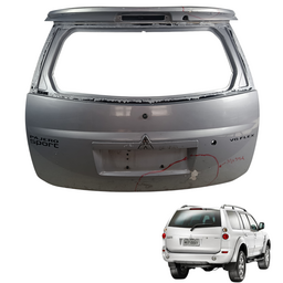 Tampa Traseira Pajero Sport 2007 Á 2011 Recuperado