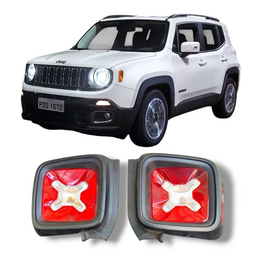 Par lanternas traseiras Jeep Renegade 2016 a 2021 original