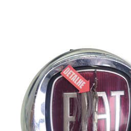 MAÇANETA SÍMBOLO TAMPA TRASEIRA FIAT STRADA 2010 2013 