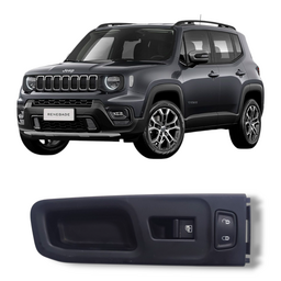 Botão comando vidro dianteiro direito Jeep Renegade 2016 24 