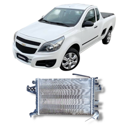 Radiador eletroventilador GM Montana 2009 2014 original