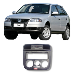 Moldura acabamento painel VW Gol 2006 2011 original