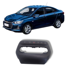 Moldura comando ar pisca alerta GM Onix 2020 2024