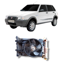 Radiador água Fiat uno 2008