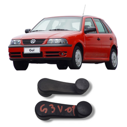 Par manivela vidro VW Gol 1999 2005