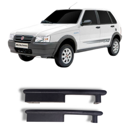 Par puxador interno porta direita Fiat Uno 2004 2011