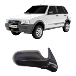 Retrovisor Direito Uno Flex 04/13 2P C/ Controle