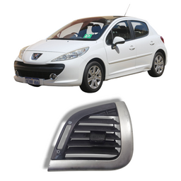 Acabamento difusor ar direito Peugeot 207 2007 2014 original