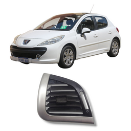 Acabamento difusor ar esquerdo Peugeot 207 2007 2014 origina