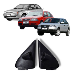 Par acabamento retrovisor VW gol G2 G3 G4 1995 2014 original