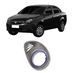 MOLDURA DIFUSOR ESQUERD AR PAINEL FIAT GRAND SIENA 2014 2021