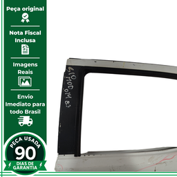 PORTA TRASEIRA ESQUERDA CHEVROLET S10 2012 A 2022 ORIGINAL