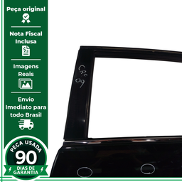 PORTA TRASEIRA ESQUERDA CHEVROLET CAPTIVA 2008 A 2017