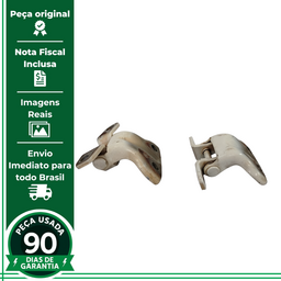 PAR DOBRADIÇA TRASEIRA DIREITA MITSUBISHI L200 2005 A 2011