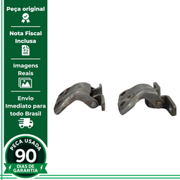 PAR DOBRADIÇA TRASEIRA DIREITA L200 2005 A 2011 ORIGINAL