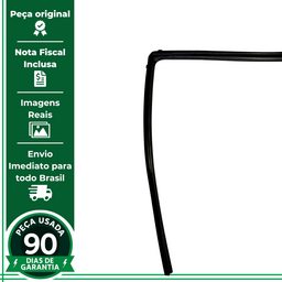CANALETA PORTA TRASEIRA ESQUERDA TOYOTA HILUX 2006 A 2015