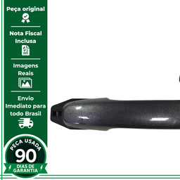 MAÇANETA EXTERNA TRASEIRA ESQUERDA TOYOTA HILUX 2006 A 2015