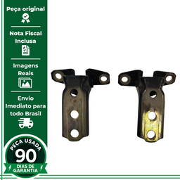 PAR DOBRADIÇA DIANTEIRA DIREITA PAJERO TR4 2003 A 2009