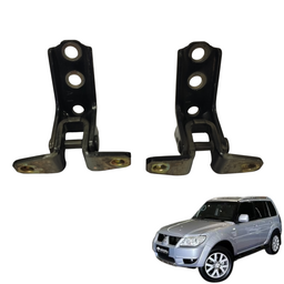 Par Dobradiça Dianteira Direita Pajero Tr4 2003 A 2009