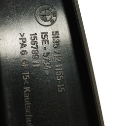 MOLDURA PORTA TRASEIRA ESQUERDA BMW 118I 120I 2005 A 2012