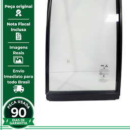 VIDRO FIXO PORTA TRASEIRA ESQUERDA PAJERO TR4 2010 A 2015