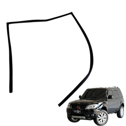 Canaleta Vidro Traseira Esquerda Pajero Tr4 2010 A 2015