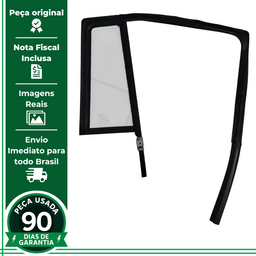 VIDRO FIXO PORTA TRASEIRA ESQUERDA COMPASS 2012 A 2015