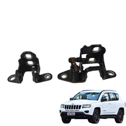Par Dobradiça Traseira Esquerda Jeep Compass 2012 A 2015