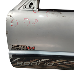 PORTA DIANTEIRA ESQUERDA GM S10 BLAZER 1995 1996 À 2010 2011