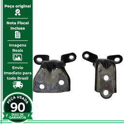 PAR DOBRADIÇA TRASEIRA ESQUERDA HYUNDAI TUCSON 2005 A 2017