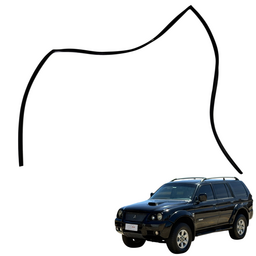 Canaleta Porta Dianteira Esquerda Pajero Sport 1999 A 2011