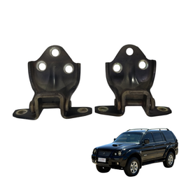 Par Dobradiça Dianteira Esquerda Pajero Sport 1999 A 2011