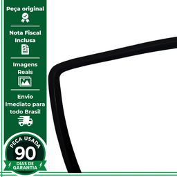 VIDRO FIXO PORTA TRASEIRA ESQUERDA CHEVROLET S10 1996 A 2011