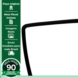 CANALETA VIDRO PORTA TRASEIRA ESQUERDA GM S10 1996 A 2011