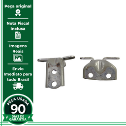 PAR DOBRADIÇA PORTA TRASEIRA DIREITA KIA SORENTO 2010 A 2015