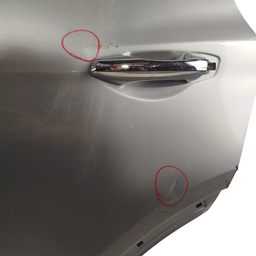 PORTA TRASEIRA ESQUERDA HYUNDAI SANTA FÉ 2014 A 2019