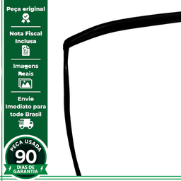 CANALETA VIDRO TRASEIRA ESQUERDA TOYOTA HILUX 2006 Á 2015