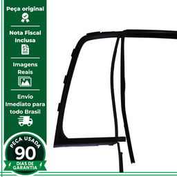 CANALETA VIDRO TRASEIRA DIREITA VW SPACEFOX 2006 A 2022