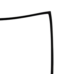 CANALETA VIDRO TRASEIRA DIREITA L200 OUTDOOR 2005 A 2011