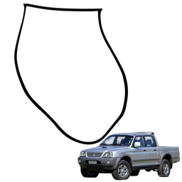 Borracha Guarnição Traseira Direita L200 Outdoor 2005 A 2011