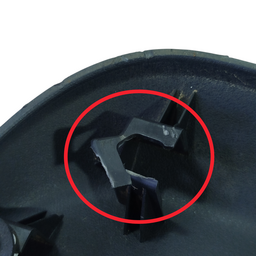 MOLDURA PORTA TRASEIRA DIREITA GM S10 2012 A 2022