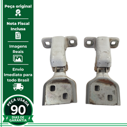 PAR DOBRADIÇA PORTA DIANTEIRA ESQUERDA MASTER 2014 A 2024