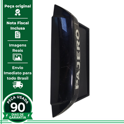 MOLDURA LUZ PLACA MITSUBISHI PAJERO FULL 2001 A 2007