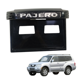 Moldura Luz Placa Mitsubishi Pajero Full 2001 A 2007