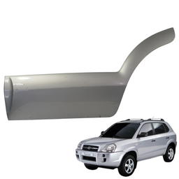 Moldura Porta Traseira Esquerda Hyundai Tucson 2005 A 2016