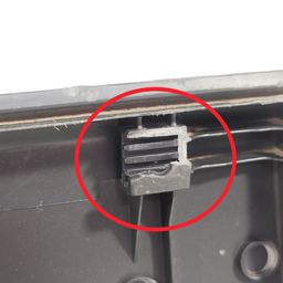 MOLDURA PORTA DIANTEIRA DIREITA GM CAPTIVA 2008 A 2017