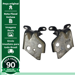 PAR DOBRADIÇA PORTA TRASEIRA DIREITA GM S10 2012 A 2022