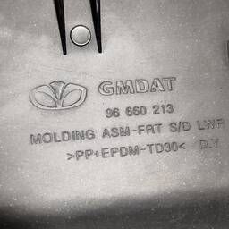 MOLDURA PORTA DIANTEIRA ESQUERDA GM CAPTIVA 2008 À 2017