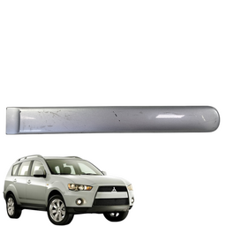 Moldura Porta Traseira Esquerda Outlander 2008 A 2013