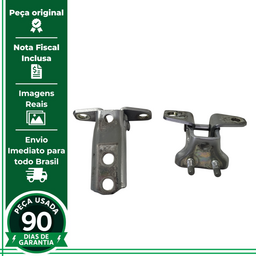 PAR DOBRADIÇA PORTA TRASEIRA ESQUERDA OUTLANDER 2008 A 2013